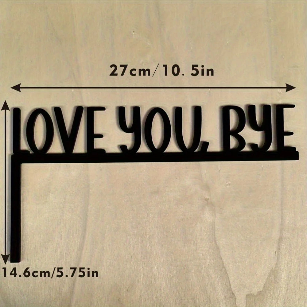 1pc Modern Metal Toilet Door Sign - Stylish Thinking Room Wall Sculpture - Home Decor Artwork - Decorative Door Frame Pendant ZenGlow