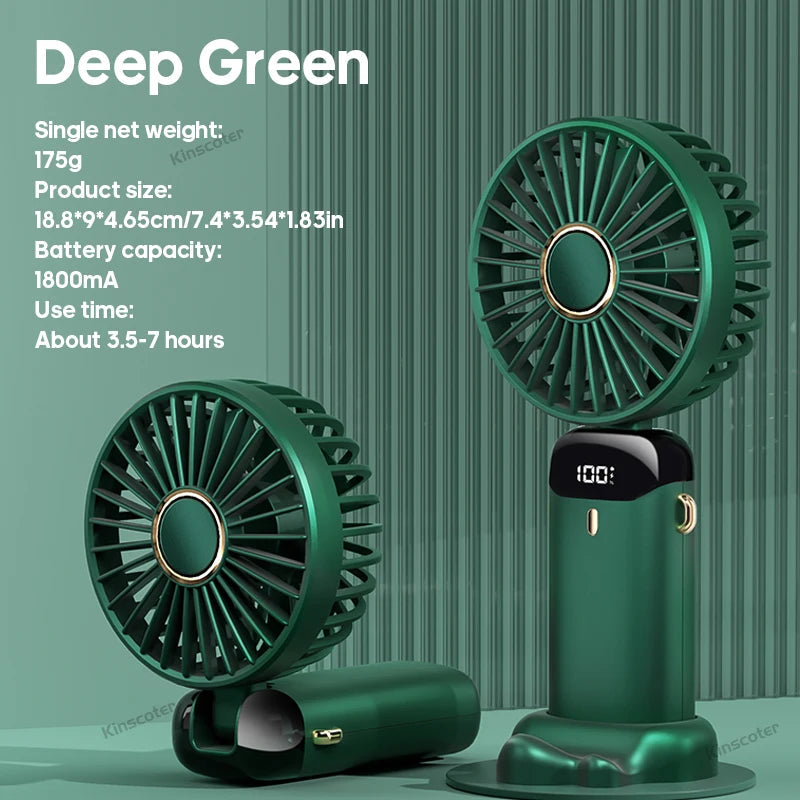 USB Rechargeable Mini Fan ZenGlow