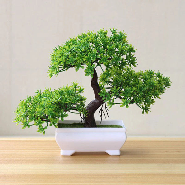 Artificial Tree Bonsai Simulation Plants Pot Plants for Garden Table Home Room Bedroom Decoration Outdoor Fake Plant Ornaments ZenGlow