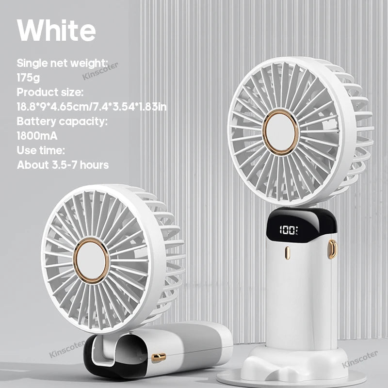 USB Rechargeable Mini Fan ZenGlow