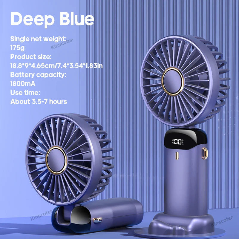 USB Rechargeable Mini Fan ZenGlow