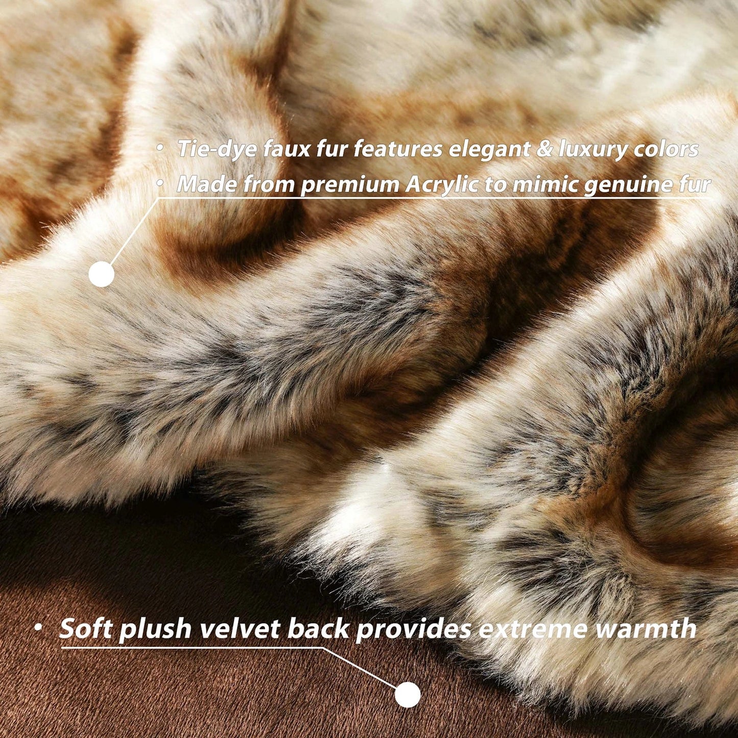 Luxury Faux Fur Throw Blanket ZenGlow