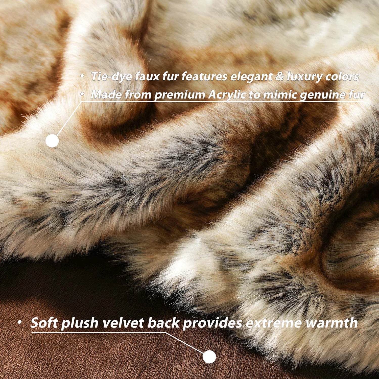 Luxury Faux Fur Throw Blanket ZenGlow