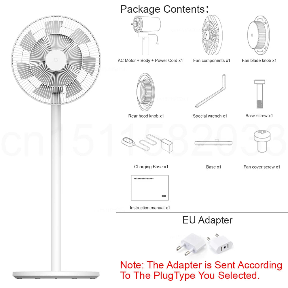 Inverter Floor Fan ZenGlow