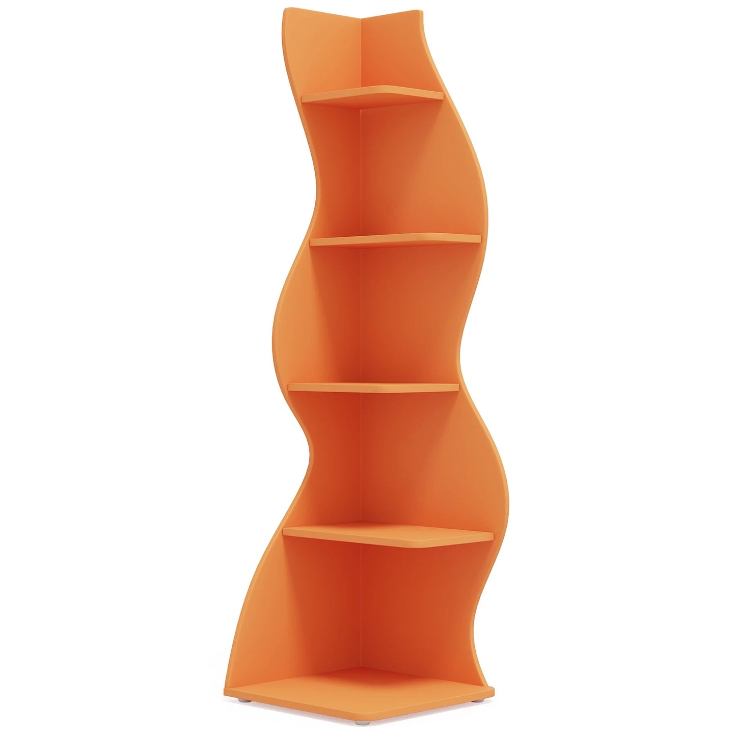 Modern 5-Tier Corner Shelf ZenGlow