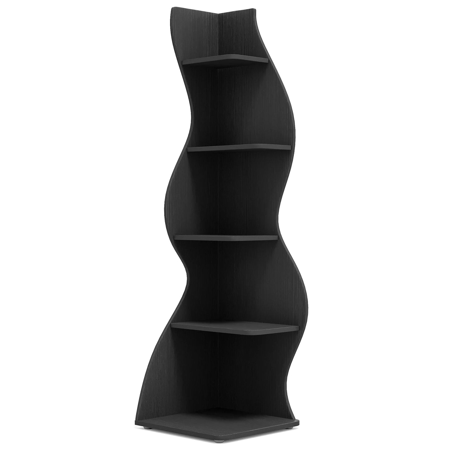 Modern 5-Tier Corner Shelf ZenGlow