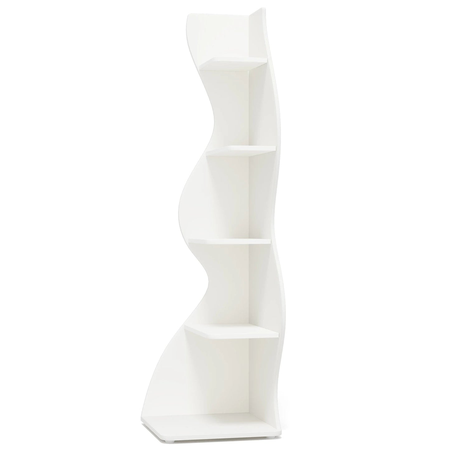 Modern 5-Tier Corner Shelf ZenGlow