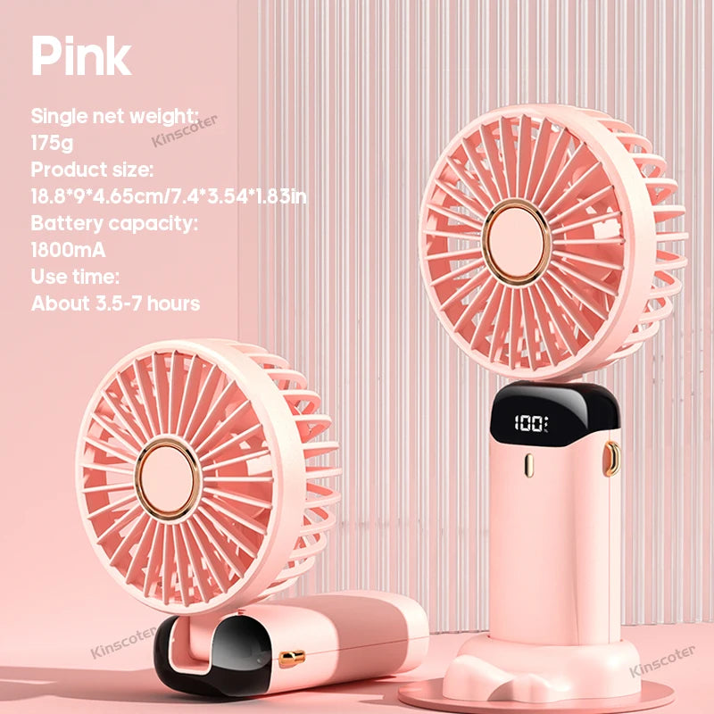 USB Rechargeable Mini Fan ZenGlow