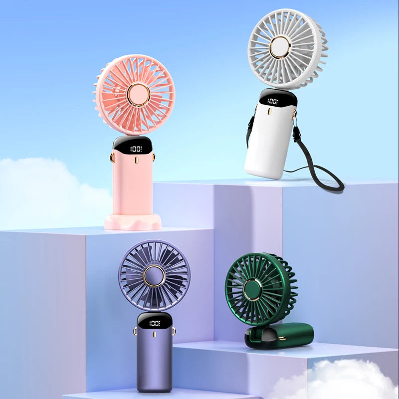 USB Rechargeable Mini Fan ZenGlow